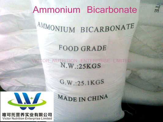 Bicarbonato de amónio CAS 1066-33-7 com melhor e mais alta pureza de 5000 toneladas/mês