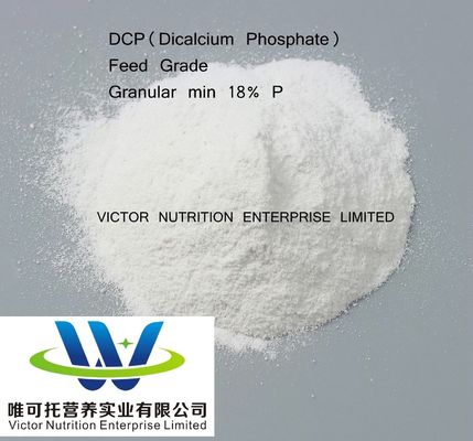Fabricação de aditivos para alimentos para animais DCP Dicalcium Phosphate 18%