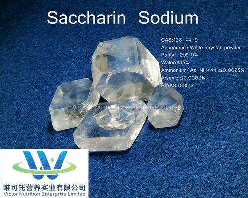 Sacarina Sodium Mesh 8-12 CAS 128-44-9 para valor nutricional em aditivos alimentares