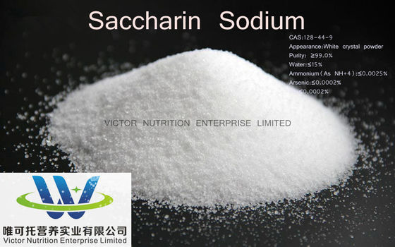Sacarina Sodium Mesh 8-12 CAS 128-44-9 para valor nutricional em aditivos alimentares