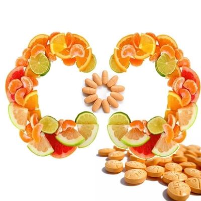 Ácido ascórbico de qualidade alimentar Vitamina C CAS50-81-7 para FCC/USP/BP/EP de recursos naturais