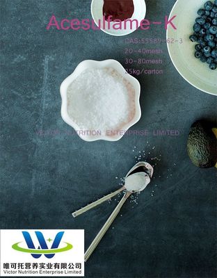 Personalização Acesulfame-K CAS 33665-90-6 para pedido personalizado da Trusted AK Sugar