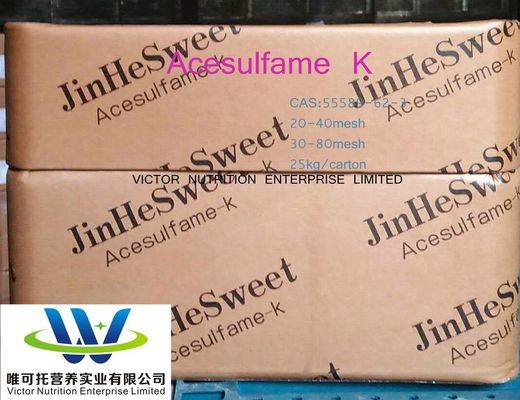 Personalização Acesulfame-K CAS 33665-90-6 para pedido personalizado da Trusted AK Sugar
