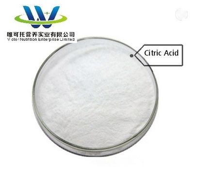 Pedido personalizado Ácido cítrico monohidrato CAS 5949-29-1 Bp/USP para valor nutricional