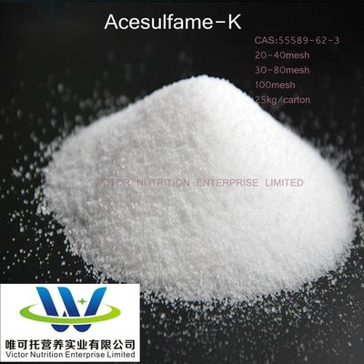 Acesulfame-K CAS 33665-90-6 competitivo para adoçantes de fórmula C4h5no4s