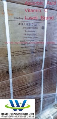 Material de embalagem de papel Vitamina C Ácido ascórbico CAS50-81-7 para produtos químicos e vitaminas