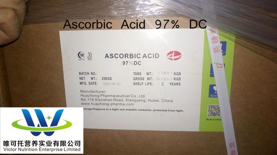 Fornecimento Ácido ascórbico DC97% Vitamina C CAS n.o 50-81-7 EINECS 200-066-2