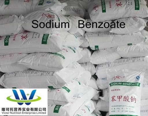 Benzoato de sódio C7h5nao2 Granulado para cosméticos industriais e alimentos, grau 532-32-1