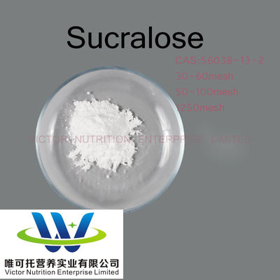 Pó de sucralose pura de alta pureza de qualidade alimentar CAS 56038-13-2 Fórmula C12h19cl3o8 na melhor das hipóteses
