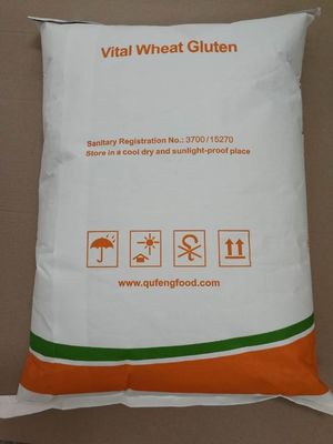Alto teor de proteínas 82% farinha de glúten de trigo vital para a indústria de panificação EINECS 232-317-7
